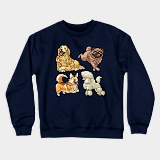 Pixel Dogs Collection Crewneck Sweatshirt